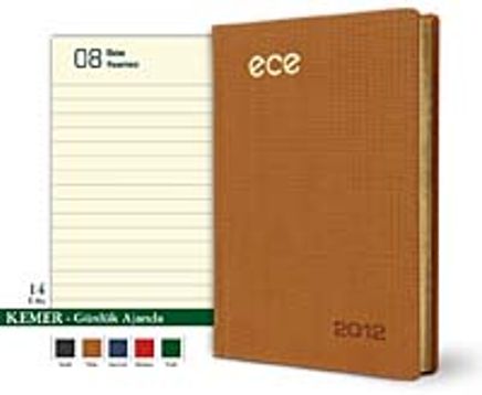 2012 Ece Ajanda - Kemer Günlük Ajanda