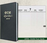 2013 Ece Ajanda - Asya (Ürün Kodu:8)
