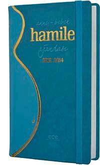 2013 Ece Ajanda - Hamile (Ürün Kodu:105) Turkuaz