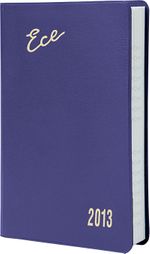 2013 Ece Ajanda Muhtıra Serisi 1P Cep (Ürün Kod:1) Lacivert