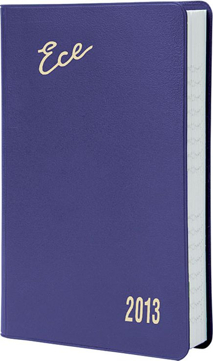 2013 Ece Ajanda Muhtıra Serisi 1P Cep (Ürün Kod:1) Lacivert