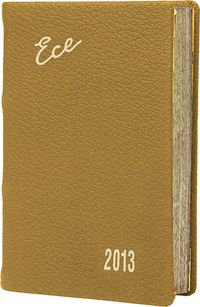 2013 Ece Ajanda - Muhtıra Serisi 2D Cep (Ürün Kod:2) Taba