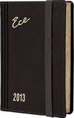 2013 Ece Ajanda - Muhtıra Serisi 2DL Cep (Ürün Kod:2) Siyah