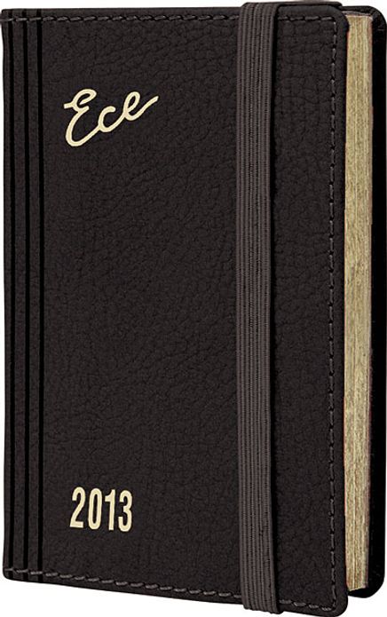 2013 Ece Ajanda - Muhtıra Serisi 2DL Cep (Ürün Kod:2) Siyah