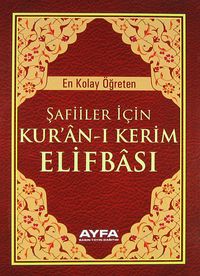 Şafiiler İçin Kuran-ı Kerim Elifbası (Cep Boy) (Kod:013)