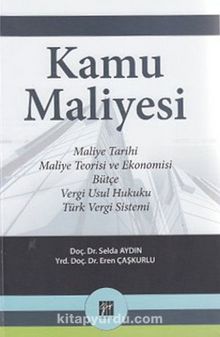 Kamu Maliyesi & Maliye Tarihi, Maleyi Teorisi ve Ekonomisi, Bütçe, Vergi Usul Hukuku, Türk Vergi Sistemi