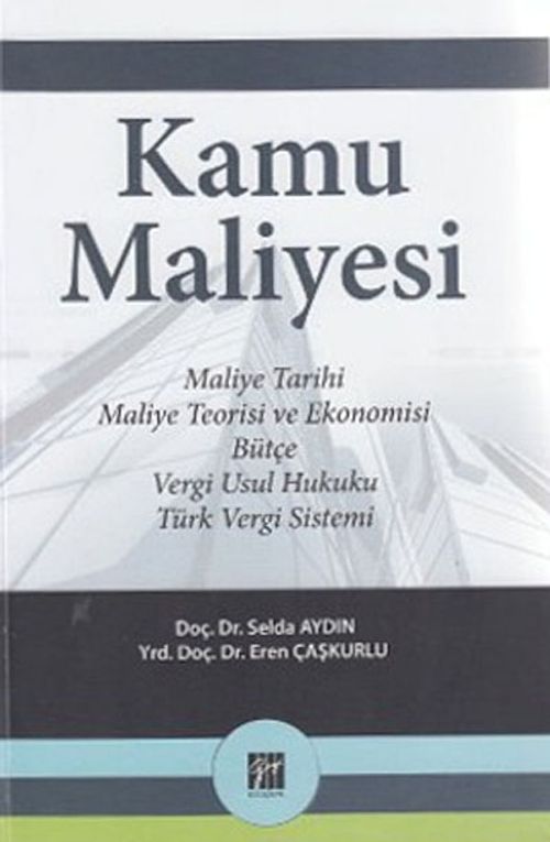Kamu Maliyesi & Maliye Tarihi, Maleyi Teorisi ve Ekonomisi, Bütçe, Vergi Usul Hukuku, Türk Vergi Sistemi
