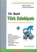 10. Sınıf Türk Edebiyatı Konu Anlatımlı Uygulamalı Soru Bankası
