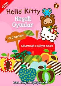 Hello Kitty - Neşeli Oyunlar & Çıkartmalı Faaliyet Kitabı