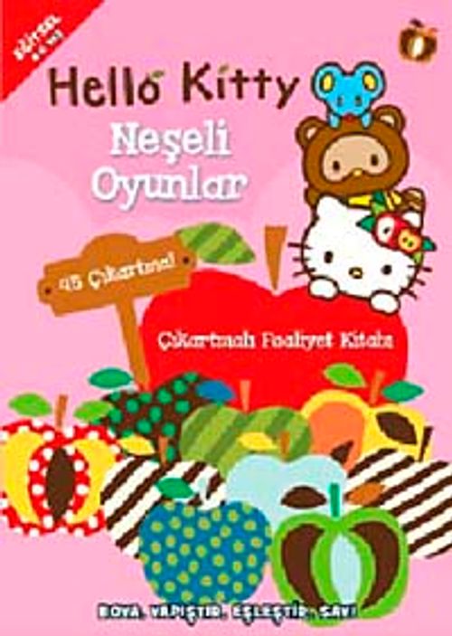 Hello Kitty - Neşeli Oyunlar & Çıkartmalı Faaliyet Kitabı