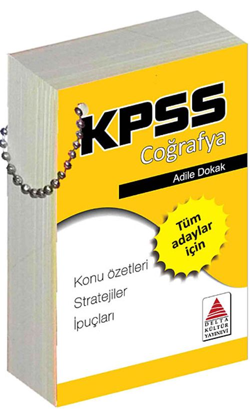 KPSS Coğrafya Strateji Kartları