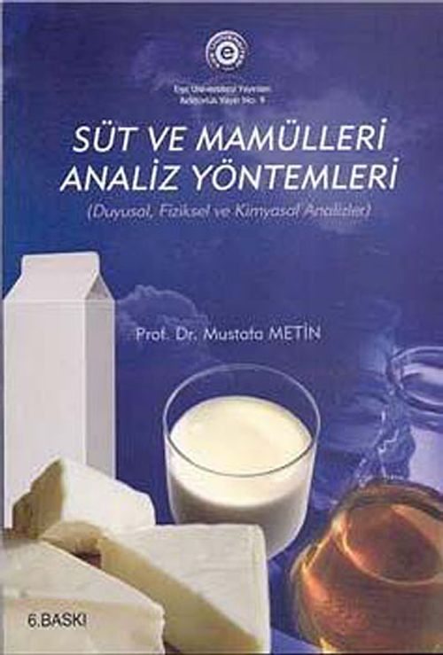 Süt ve Mamülleri Analiz Yöntemleri