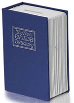 Kitap Şeklinde Kumbara (Lacivert)