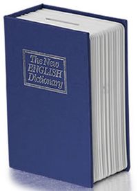 Kitap Şeklinde Kumbara (Lacivert)