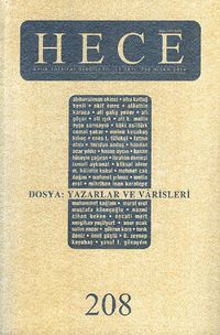 Sayı:208 Nisan 2014 Hece Aylık Edebiyat Dergisi