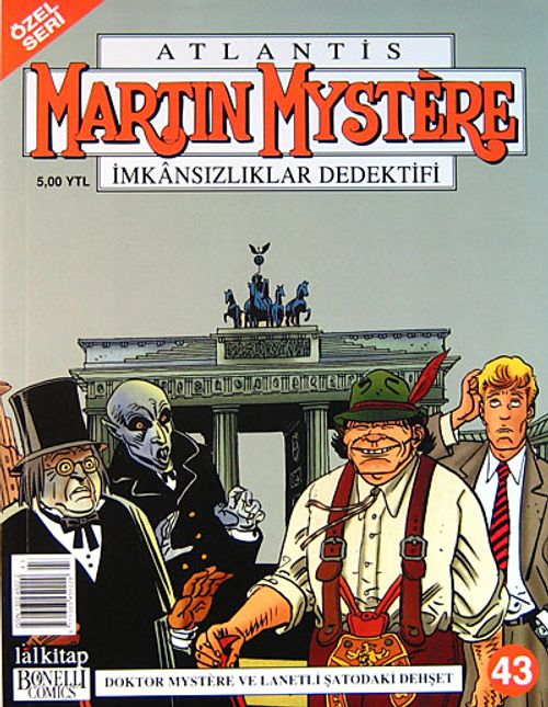 Martin Mystere (Özel Seri) Sayı:43 Doktor Mystere ve Lanetli Şatodaki Dehşet