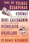 Verimli Ders &Ccedil;alışmanın Psikolojik Koşulları
