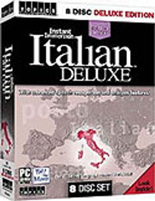 Instant Immersion Italian Deluxe 8 cd / İtalyanca'yı En Kısa Sürede Öğrenin Kod:CS-361s&