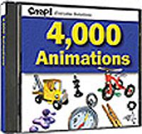 4,000 Animations / 4,000 Hareketli Animasyonlar Kod:CS-234&