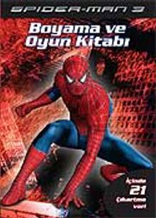 Spider-Man 3 Çıkartmalı Boyama ve Oyun Kitabı