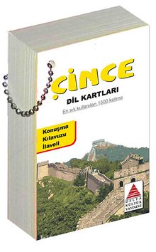 Çince Dil Kartları - Bilinmeyen Yazar