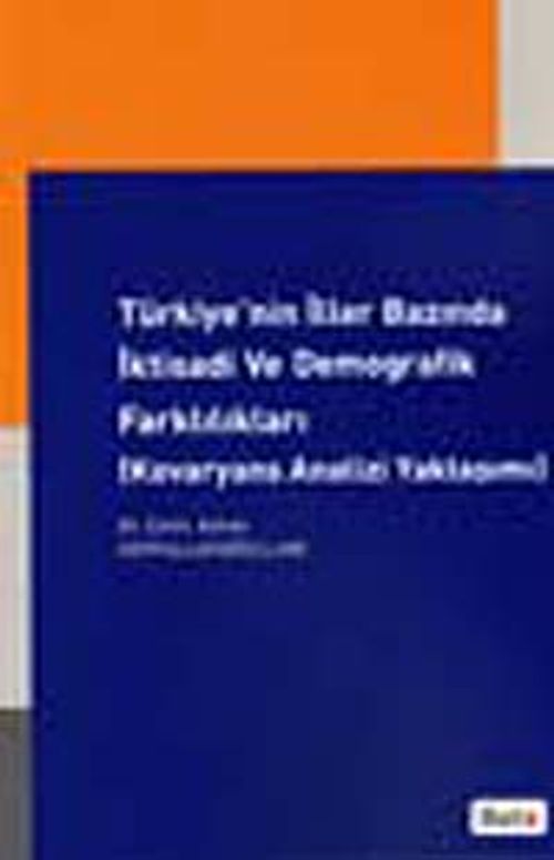 Türkiye'nin İller Bazında İktisadi ve Demografik Farklılıkları (Kovaryans Analizi Yaklaşımı)