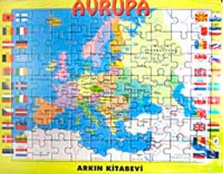 Avrupa Atlası Yapboz
