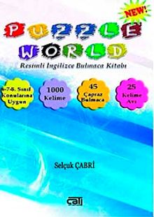 Puzzle World & Resimli İngilizce Bulmaca Kitabı