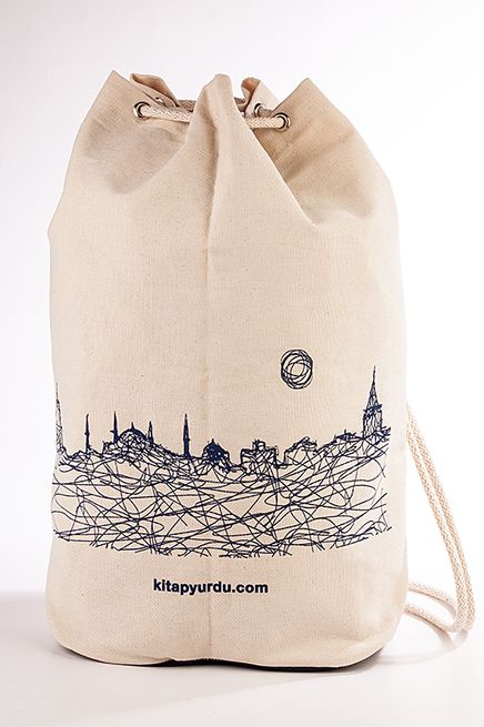 Kitapyurdu Spor Bez Çanta (İstanbul Desenli)