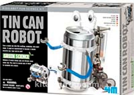 Metal Kutu Robot - Tin Can Robot (00-03270)