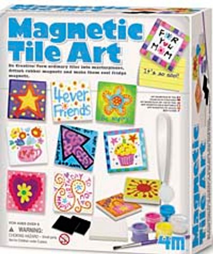 Karo Mıknatıs Sanatı - Magnetic Tile Art (00-04563)