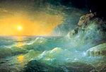 St. Helena'da Napolyon-1897 / Ivan Konst. Aivazovsky (AIK 005-30x45)