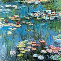 Nilüferler-1914 / Claude Monet (MCL 002-60x60) (Çerçevesiz)