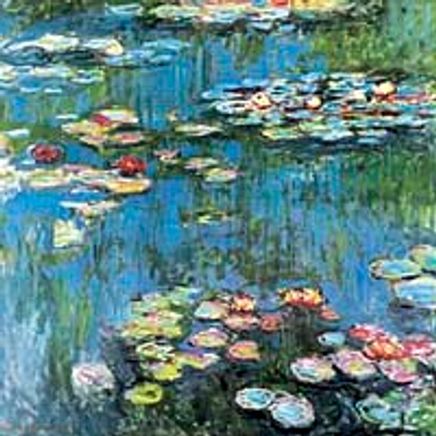 Nilüferler-1914 / Claude Monet (MCL 002-60x60) (Çerçevesiz)
