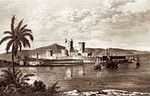 Muğla Bodrum Kalesi Ve Limanı / Charles Texier (GRV 118-40x65) (Çerçevesiz)