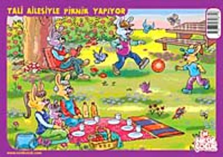 Tali Ailesi ile Piknik Yapıyor (Yapboz)