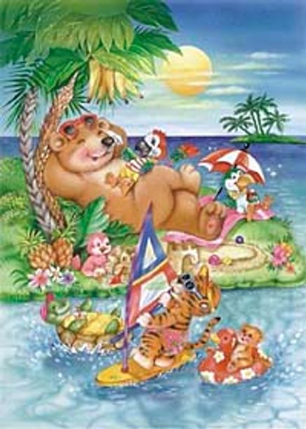 Tatilde 60 Parça (23x33-Kod:6403)