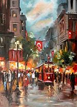 İstiklal Caddesi 1000 Parça (48x68-Kod:3053)