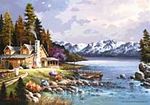 Dağ Evi 500 Parça (34x48-Kod:3534)