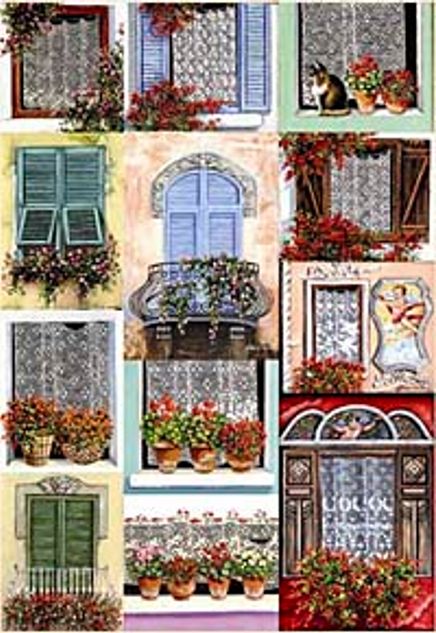 Pencereler 2000 Parça (66x96-Kod:3907)