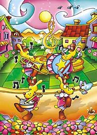 Hayvanlar Bandosu-1 48 Parça (23x33-Kod:6304)