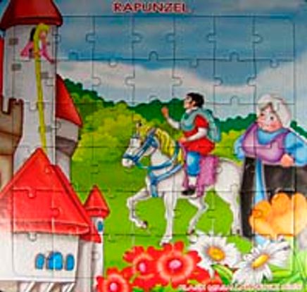 Rapunzel Yapboz / Klasik Masallar Puzzle Dizisi