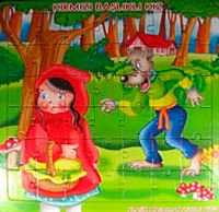 Kırmızı Başlıklı Kız Yapboz / Klasik Masallar Puzzle Dizisi