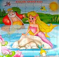 Küçük Deniz Kızı Yapboz / Klasik Masallar Puzzle Dizisi