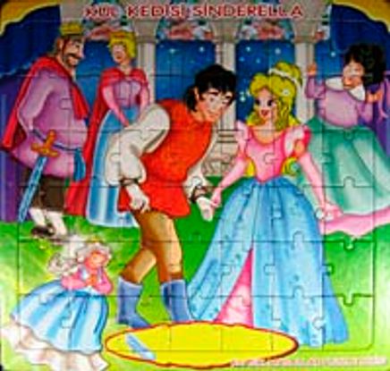 Kül Kedisi Sinderella Yapboz / Klasik Masallar Puzzle Dizisi