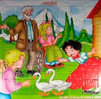 Heidi Yapboz / Klasik Masallar Puzzle Dizisi