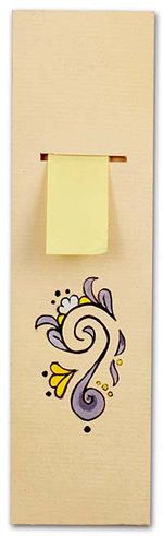 El İşi Kitap Ayracı 21  (Post-it)