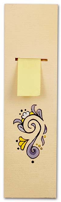 El İşi Kitap Ayracı 21  (Post-it)