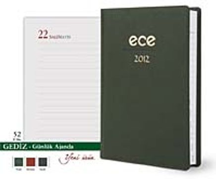 2012 Ece Ajanda - Gediz Günlük Ajanda