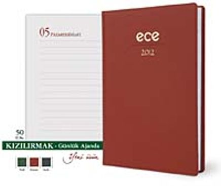 2012 Ece Ajanda - Kızılırmak Günlük Ajanda
